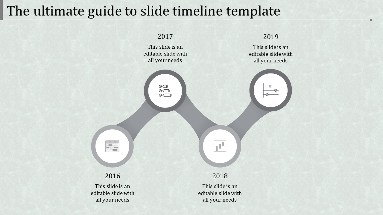 Editable Timeline PowerPoint PPT and Google Slides Themes